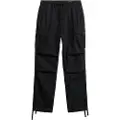 Superdry Superdrytil kvinder. W7011070A Lavtsiddende cargobukser til sort (28/32), Casual, Bomuld