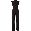 G-Star G-Startil kvinder. D24575-B771-6484 Flosset jumpsuit med nitter sort (L), Casual, Korte ærmer, Økologisk bomuld, Bæredygtig