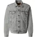 Levi's Levi'stil mænd. 72334-0502 Truckerjakke til Paris grå (L), Casual, Bomuld
