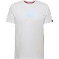 Alpha industries Satin Logo T T-shirt Med Korte ærmer