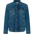 Pepe Jeans Pepe Jeanstil mænd. PM402715HW3 Blå almindelig jakke (L), Casual, Bomuld, Bæredygtig