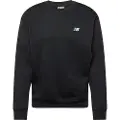 New Balance New Balancetil mænd. MT41510 Sport Essentials Fleece Crew Sweatshirt sort (M), Casual, Bomuld, Multisport, Bæredygtig
