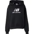 New Balance New Balancetil kvinder. WT41506 Sport Essentials Fleece Logo Sweatshirt sort (S), Casual, Bomuld, Lange ærmer