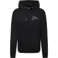 Superdry Superdrytil mænd. M2013723A Løs sweatshirt med hætte og Core City-logo, sort (S), Casual, Bomuld