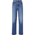 Levi's Levi'stil kvinder. 72693-0218 Ribcage straight ankle jeans blå (29/27), Casual, Bomuld, Denim