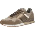 Pepe Jeans Pepe Jeanstil kvinder. PLS40023 Træningssko London Gala brun (38), Fast, Blonder, Casual