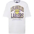 New Era Nba Patch Mesh Los Angeles Lakers T-shirt Med Korte ærmer