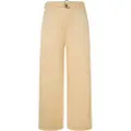 Pepe Jeans Pepe Jeanstil kvinder. PL211761 Bukser Ariana gul (M), Casual, Lyocell