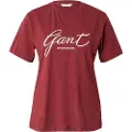 Gant Reg Script T-shirt Med Korte ærmer
