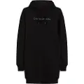Calvin Klein Jeans Chenille Monologo Langærmet Midi-kjole