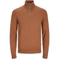 Jack & Jones Emil Halv Lynlås Sweater
