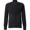 G-Star G-Startil mænd. D25070-C259-7242 Jumper 3D Biker Zip Through Strikket sort (S), Casual, Lange ærmer, Økologisk bomuld