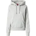 Superdry Superdrytil kvinder. W2012180A Sweatshirt med hætte og logo Essential grey (M), Casual, Grå, Bomuld, Bæredygtig