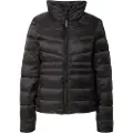 Superdry Superdrytil kvinder. W5011821A Fuji quiltet jakke sort (XL), Casual, Bæredygtig, Genanvendt nylon