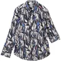 Tom Tailor Printed Collar Skjorte Med Lange ærmer