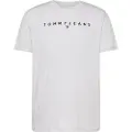 Tommy Hilfiger Reg Linear Logo T-shirt Med Korte ærmer
