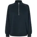 Pieces Chilli Halv Lynlås Sweatshirt