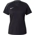 Nike Kortærmet Nike Strike Dri-FIT-fodboldtrøje til kvinder - sort
