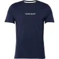 GUESS T-shirts m. korte ærmer Guess SS CN SLIM LOGO EMBRO TEE herre EU M