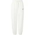 Nike Overdimensionerede Nike Sportswear Phoenix Fleece-sweatpants med høj talje til kvinder - hvid