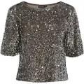 Pieces Pckam Paillet Bluse Med 2/4-ærmer