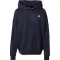 Nike Oversized Nike Club Fleece-pullover-hættetrøje i french terry til mænd - sort