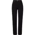 Levi's Levi'stil kvinder. 79078-0023 Jeans Ribcage Full-Length sort (32/30), Casual, Bomuld, Denim