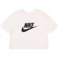 Nike Sportswear Cropped-T-shirt til større børn (piger) - hvid