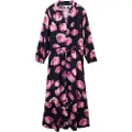 Tom Tailor Feminine Details 3/4 ærmet Lang Kjole