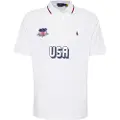 Ralph Lauren Polo Ralph Laurentil mænd. 710944666001 Classic Fit USA polo shirt hvid (XL), Casual, Bomuld, Korte ærmer