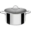 Supreme Rustfrit Stål Induktionsgryde Med Glaslåg 24 Cm