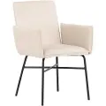 Venture Home - Spisebordsstol Petra - Beige - Stole med armlæn - - Homeroom