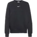 Nike Sportswear Phoenix Fleece-sweatshirt med rund hals til kvinder - sort