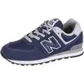 New Balance New Balanceunisex til børn. PC574V1 Sneakers i læder 574 navy (32), Fast, Blonder, Casual, Blå, børnetøj