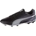 Puma KING MATCH FG/AG Football Boots Unisex, Shoes, Black/White/Cool Dark Gray, 42
