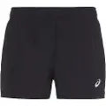 Asics Asicstil kvinder. 2012C332 Kort kerne 4 tommer sort (XS), Sport, Multisport, Genanvendt polister, Bæredygtig