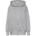 Nike Oversized Nike Sportswear Phoenix-hættetrøje med lynlås til kvinder - grå