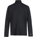 Nike Langærmet Nike Multi Dri-FIT UV-top med 1/2-lynlås til større børn (drenge) - sort