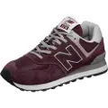 New Balance New Balancetil mænd. ML574V3 Træningssko 574 rødbrun (40), Fast, Blonder, Casual