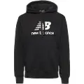 New Balance Essentials Stacked Logo French Terry Hættetrøje