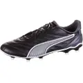 Puma KING PRO FG/AG Football Boots Unisex, Shoes, Black/White/Cool Dark Gray, 44.5