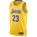 Nike Los Angeles Lakers Icon Edition 2022/23 Nike Dri-FIT NBA Swingman-trøje til mænd - gul