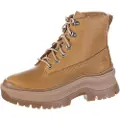 Timberland Timberlandtil kvinder. TB0A295JEN11 Mid Lace Up ankelstøvler i læder, brune (38 W), Beige, 1-3 cm, Blonder, Casual