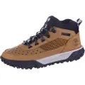 Timberland Timberlandtil mænd. TB0A5TPC2311 Greenstride Motion 6 Læder Bjergbestigningsstøvler Brun (42), Fast, Blonder, Casual, Sport, Udendørs, Bæred