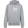 New Balance New Balancetil mænd. MT41505 Sport Essentials Fleece Logo Sweatshirt grå (XL), Casual, Bomuld, Lange ærmer