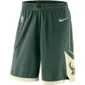 Nike Milwaukee Bucks Icon Edition Nike NBA Swingman-shorts til mænd - grøn