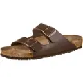 Birkenstock Birkenstocktil mænd. 51701 Arizona Birko-Flor brune sandaler (45), Fast, Ingen, Casual