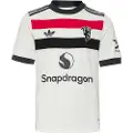 Adidas Manchester United 24/25 3 Stripes Junior T-shirt Med Korte ærmer