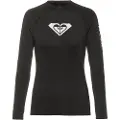 Roxy Erjwr03547 Whole Hearted Dame Rash Guard Med Lange ærmer
