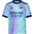 Adidas Arsenal Fc 24/25 3 Stripes Junior T-shirt Med Korte ærmer